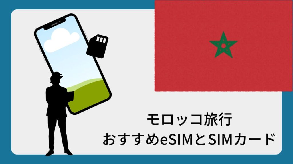モロッコ旅行おすすめeSIMとSIMカード